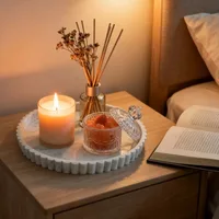 30Cm Silicone Lace Round Fruit Tray Jewelry Sundries Storage Tray Household Silicone Food Tray Fruit Tray Multifunctional - Image 4