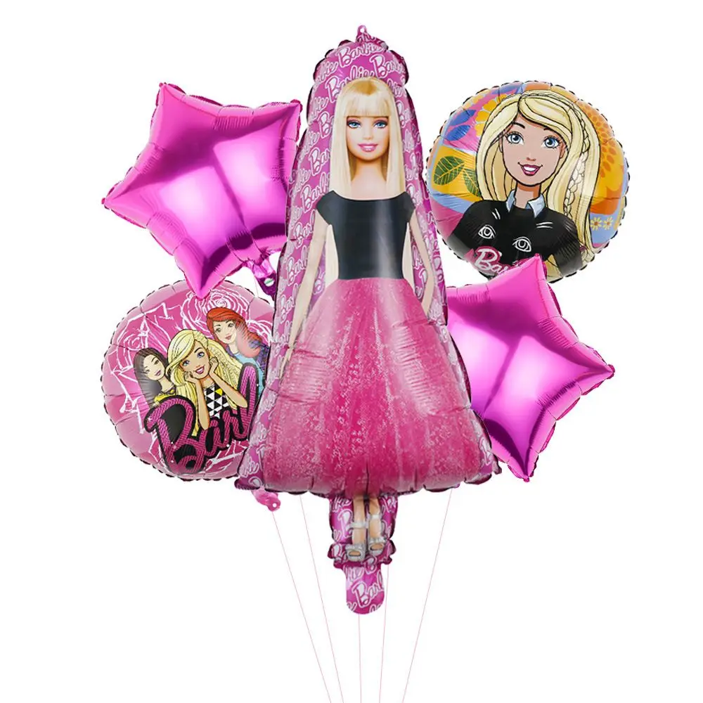 Barbie Balloon Girl Pink Latex Balloons For Barbieed Theme Party Birthday Wedding décoration anniversaire barbie Helium Balloon