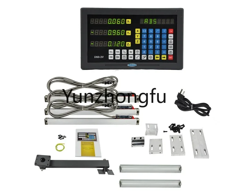 2 3 5 Axis Milling Machine Lathe Grinding Digital Readout  Kit