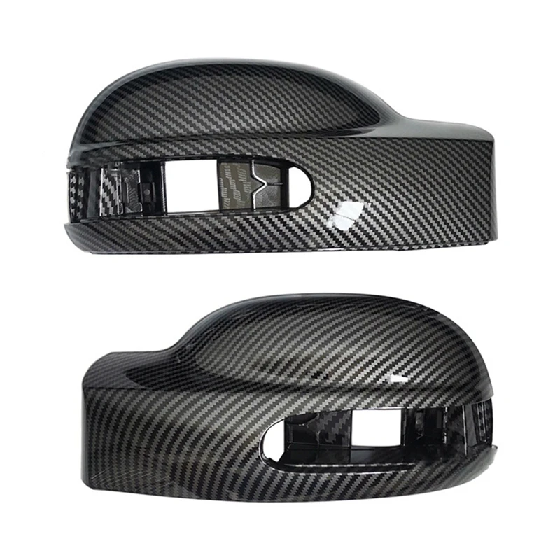 

Car Carbon Fiber Rearview Side Glass Mirror Cover Trim Rear Mirror Covers Shell For Mercedes-Benz Viano W639 2003-2010