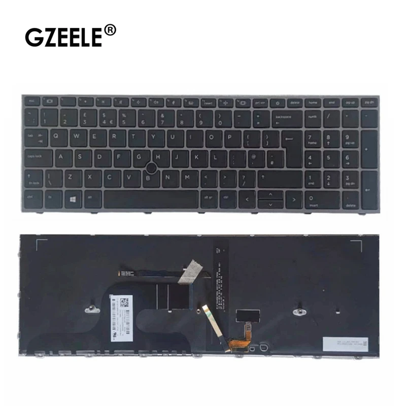 

LA/US English Keyboard for HP ZBOOK fury 15 G7 17 G7 G8 With Backlit