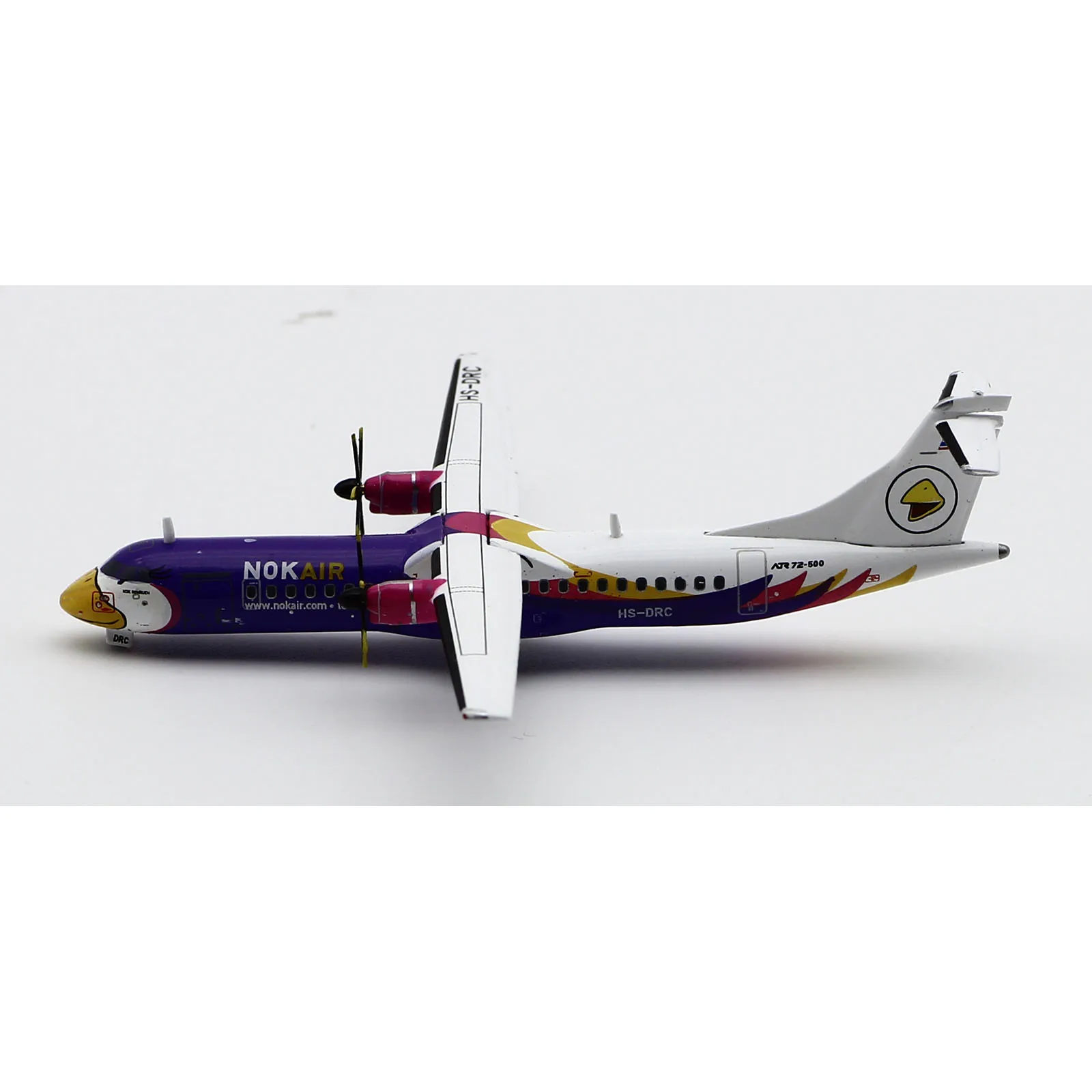 LH4256 Alloy Collectible Plane Gift JC Wings 1:400 Nok Air ATR 72-500 Diecast Aircraft Model HS-DRC