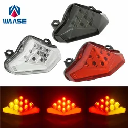 waase For Kawasaki ER6N ER6F Ninja 650 EX650 2012 2013 2014 2015 2016 Rear Tail Light Brake Turn Signals Integrated Led Light