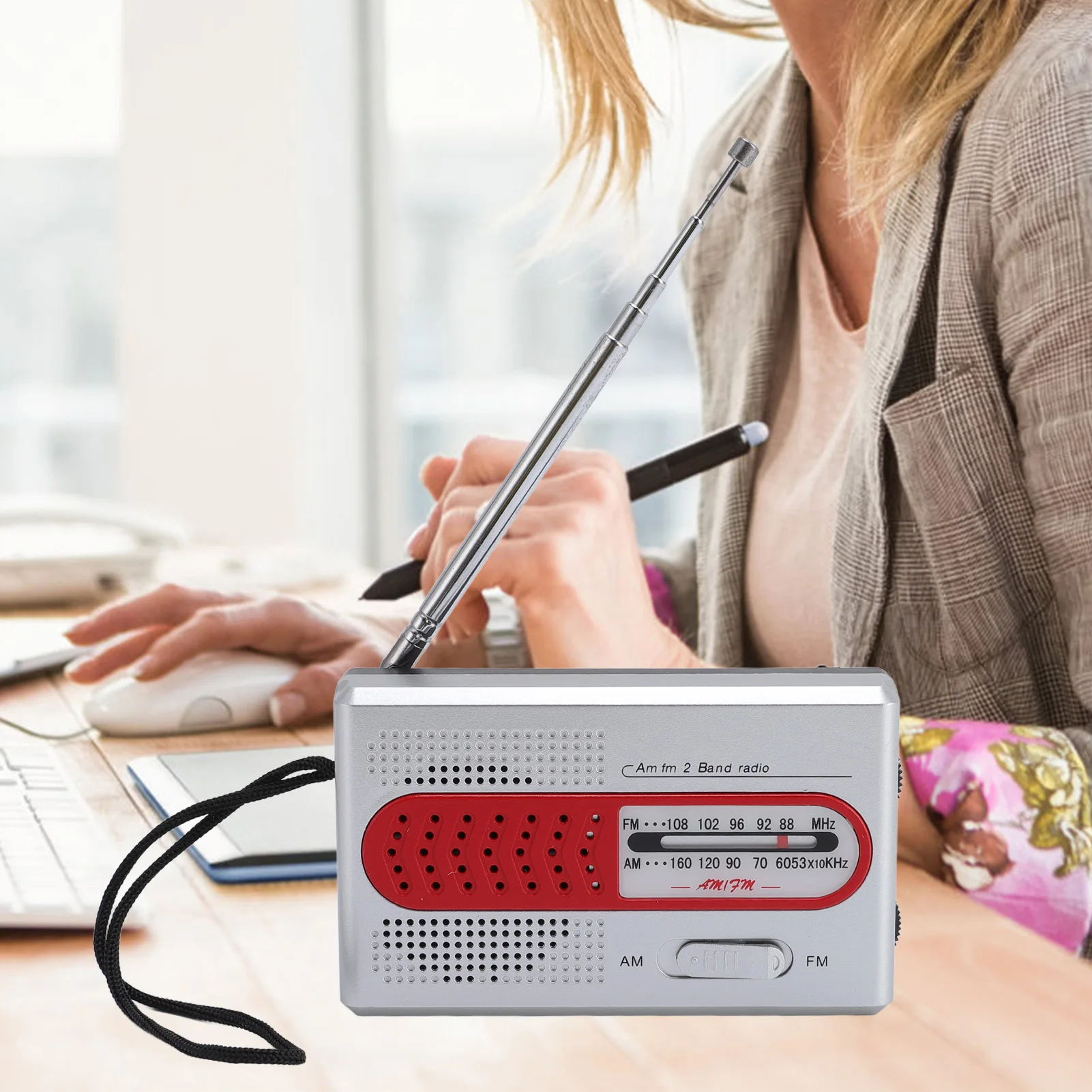 Am/Fm Radio Earphon… - image