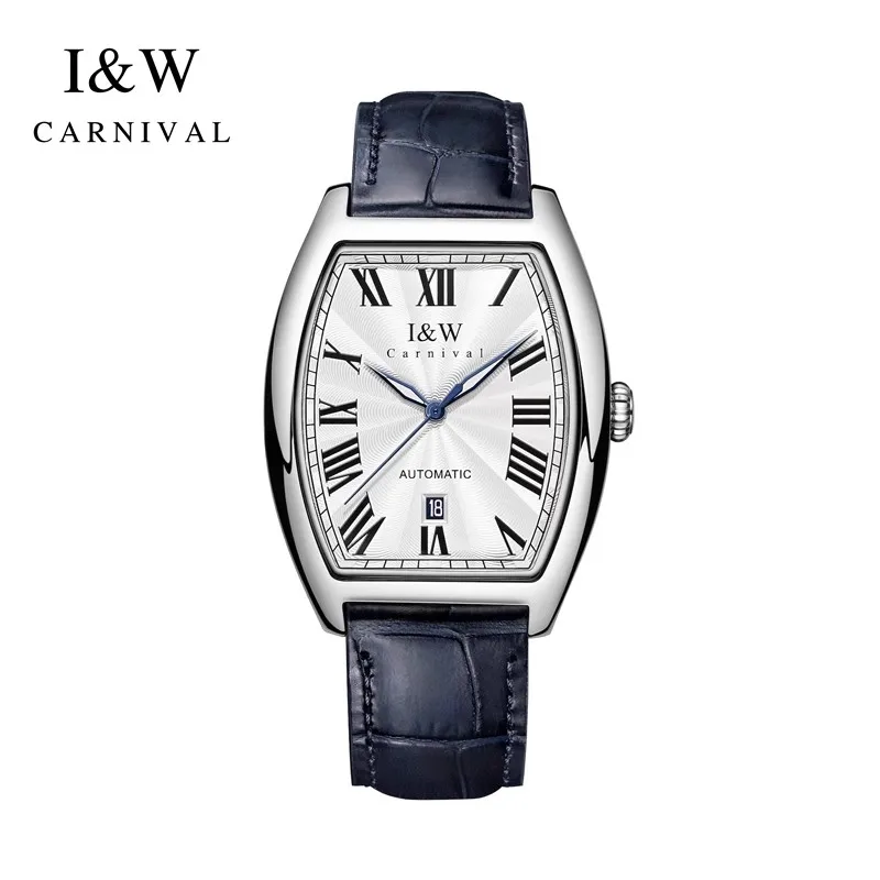 Montre Homme CARNIVAL Mechanical Business Watch for Men Brand Luxury Automatic Wristwatches Man Luminous Waterproof Reloj Hombre