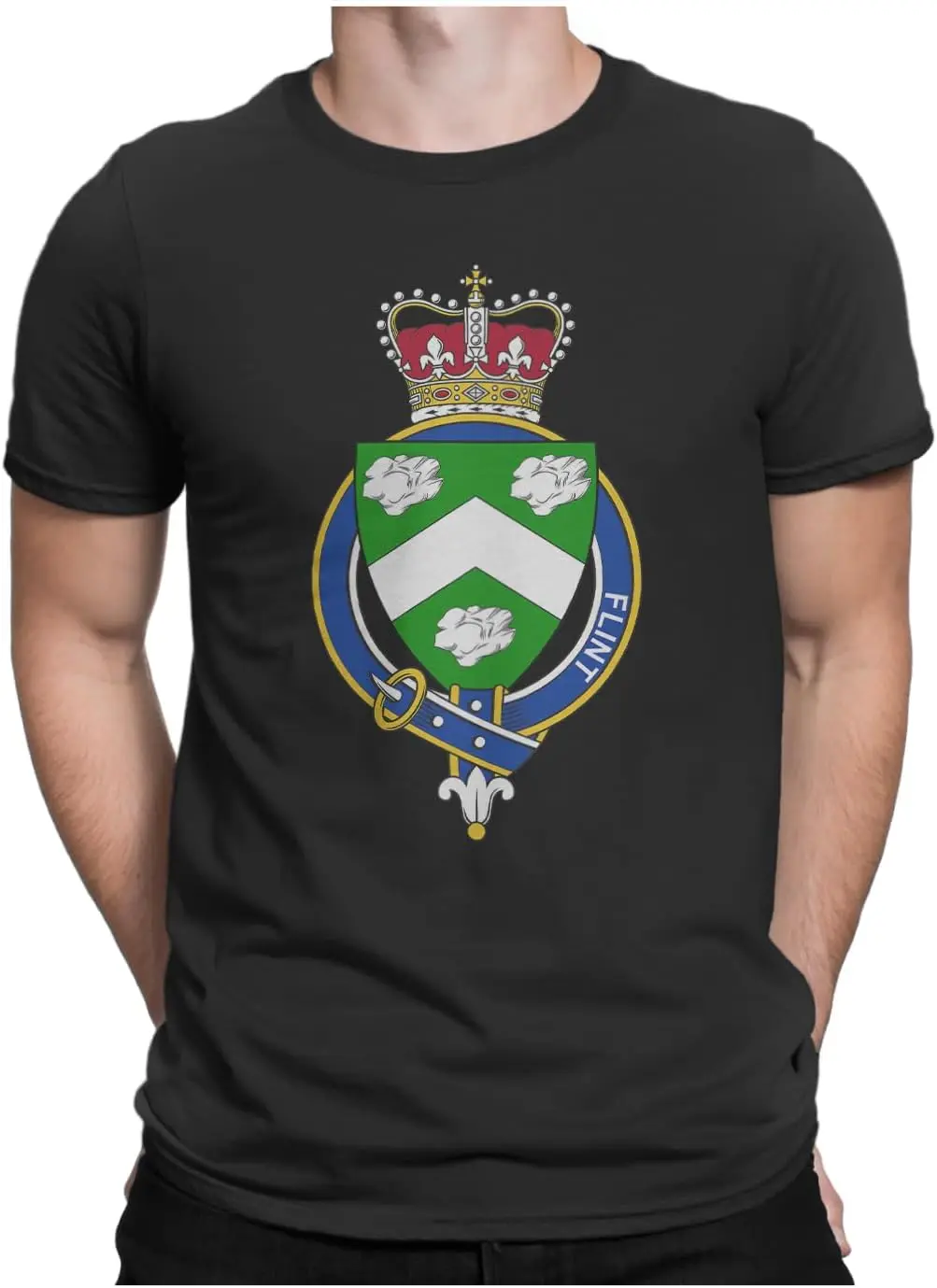 Men's Scottish Garter Family Flint T-Shirt