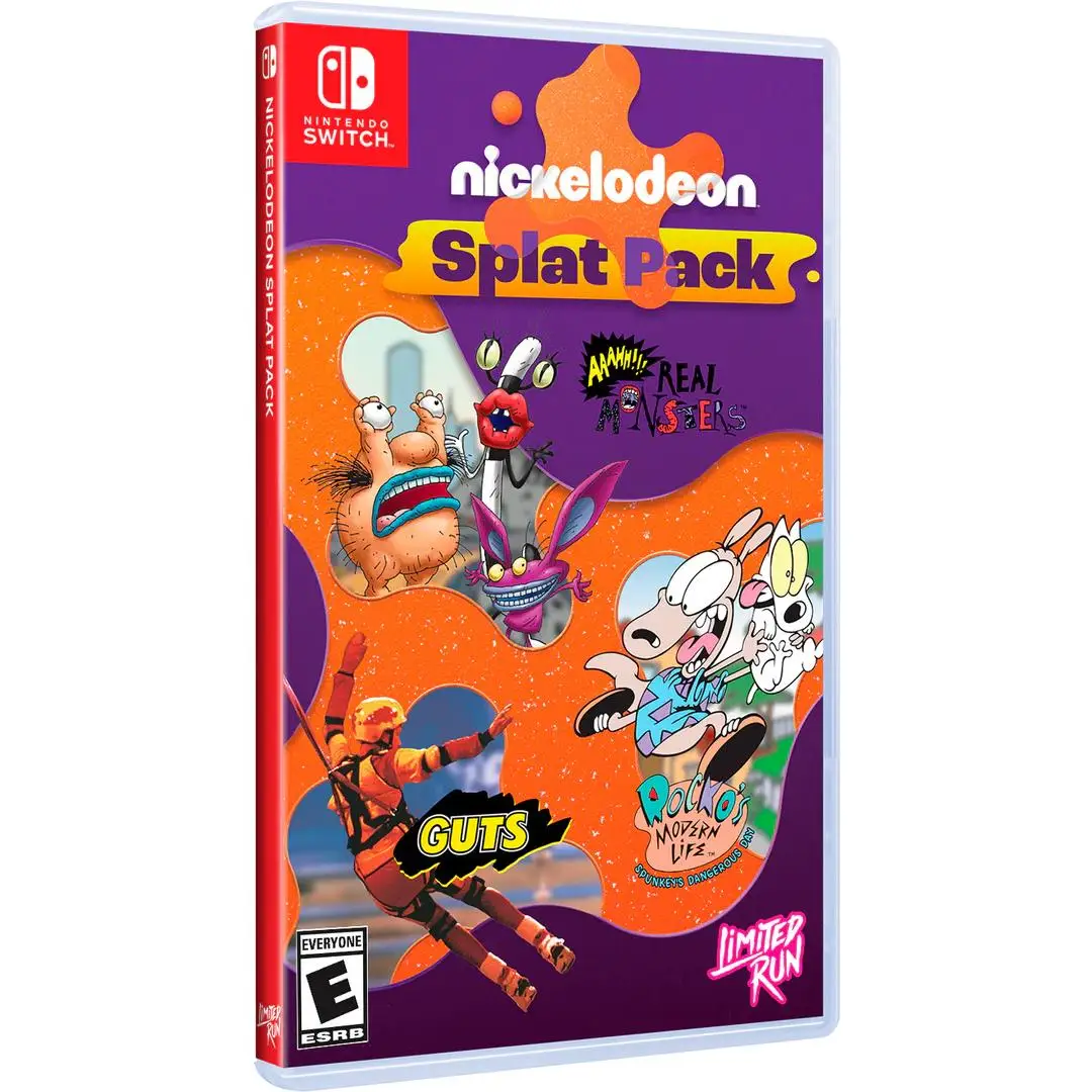 Nickelodeon Splat Pack Limited Run (Importacion USA) - Switch - Nuevo Precintado