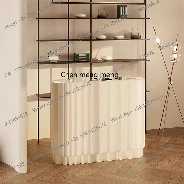 Reception Desk Cashier Clothing Store Small Simple Counter Shopping Mall Exhibition Mobile Bar