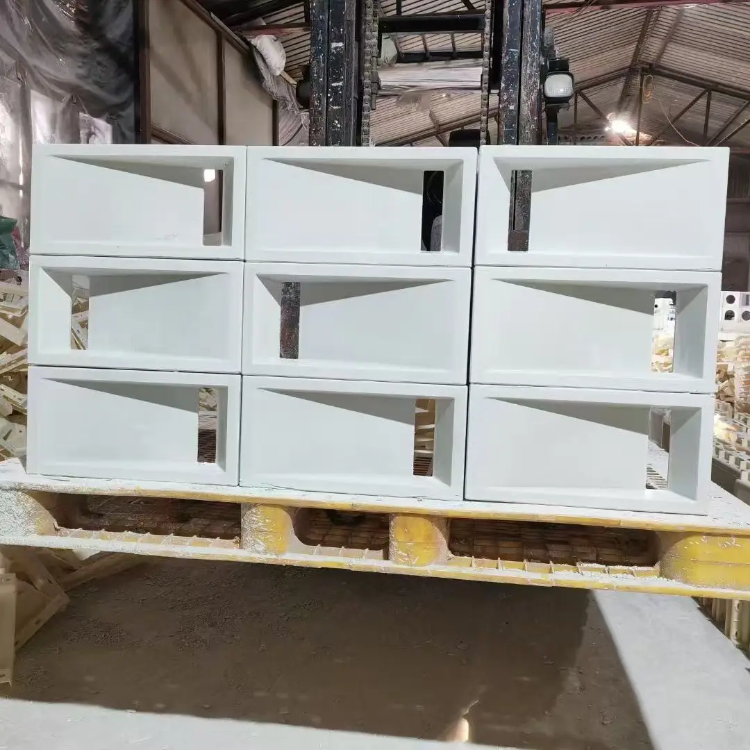 

40*20*10 см бетонный пластиковый двухсторонний полый кирпичный блок, оконные формы для украшения сада или дома