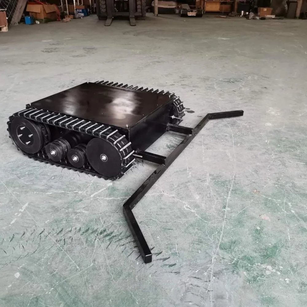 Picture 7: Ball Picking Robot Ball Picker Robot Ball Picker with Rubber Track Chassis/High Tech Robot Undercarriage Chassis