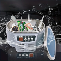 30/50W Ultrasonic Cleaner Dual Frequency Vibration Digital Ultrasonic Jewelry Parts Glasses Circuit Board Watch Cleaning Machine