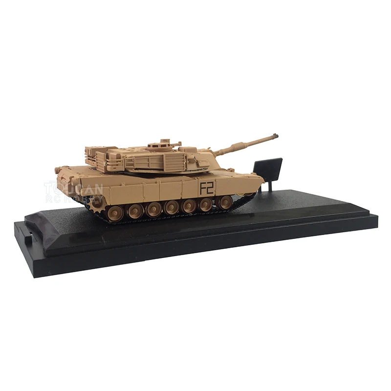 Mini juguete estático modelo 1/72 Heng Long, plástico, ABRAMS M1A2, tanque de batalla principal 3918 W/O, sistema RC, juguetes para niños, regalo