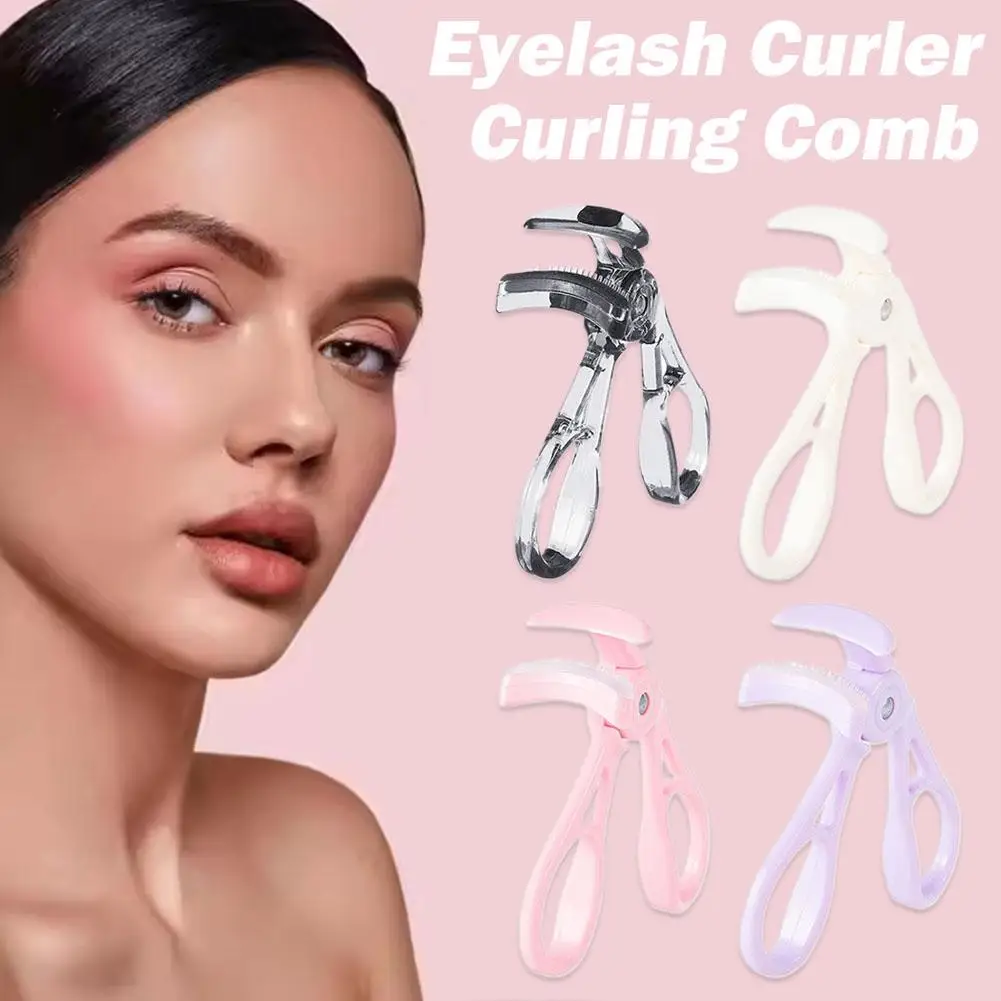 Natural Effect Eyelash Curler Cosmetic Tool Clip Silicone Tool Curler Makeup Tools Lift Curling Eyelash Eye Pads Lash L0G2