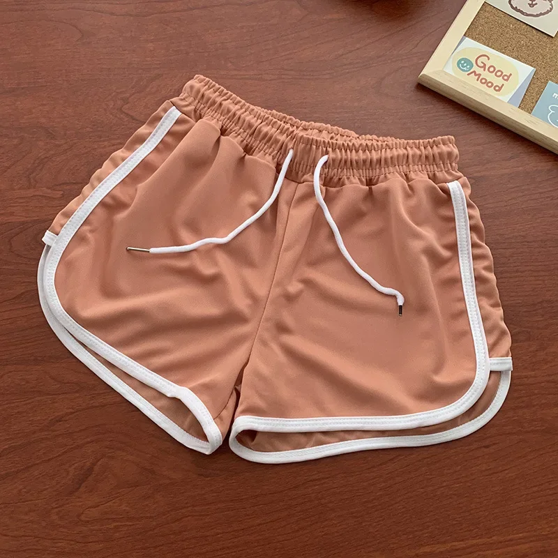 2024 Summer New Sports Yoga Shorts Women\'s Korean Edition Fashion Loose Casual High Waist Wide Leg Home Sleeper Pants