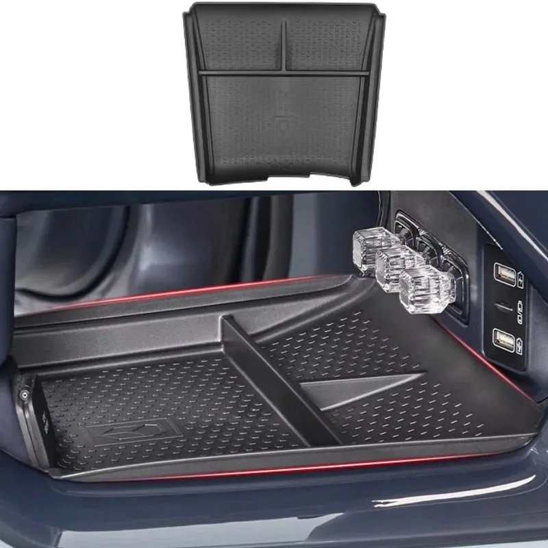 TPE Car Interior Storage Box Cushion Central Control Storage for BYD FangChengBao Leopard 5 Accessories