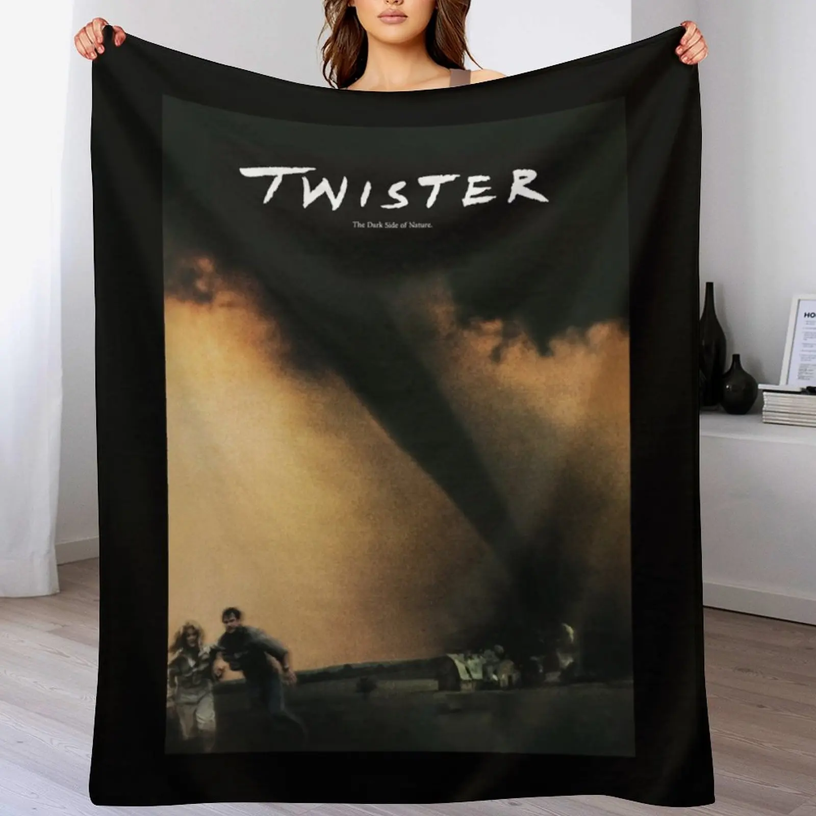 New Mans Twister 1996 Movie Fashion Leisure Round Neck Throw Blanket for sofa Softest bed plaid For Decorative Sofa Blankets