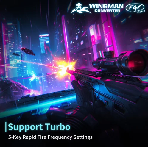 محول بروك وينجمان FGC ريترو PS 1 PS 2 وحدة تحكم الألعاب إلى مضيف PS 5/PS 4/PC يدعم انفجار مفتاح توربو