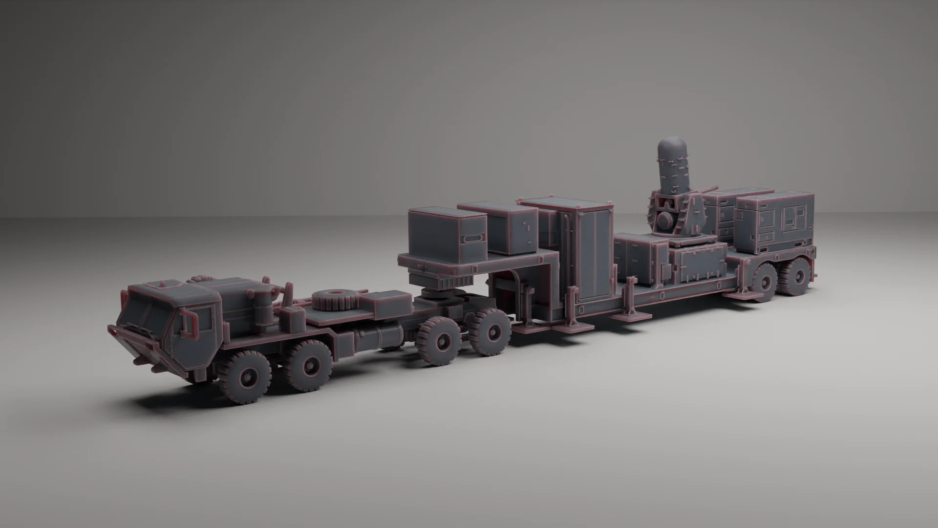 

1/144 Scale Centurion C-RAM(land-based phalanx weapon system) MODEL KIT