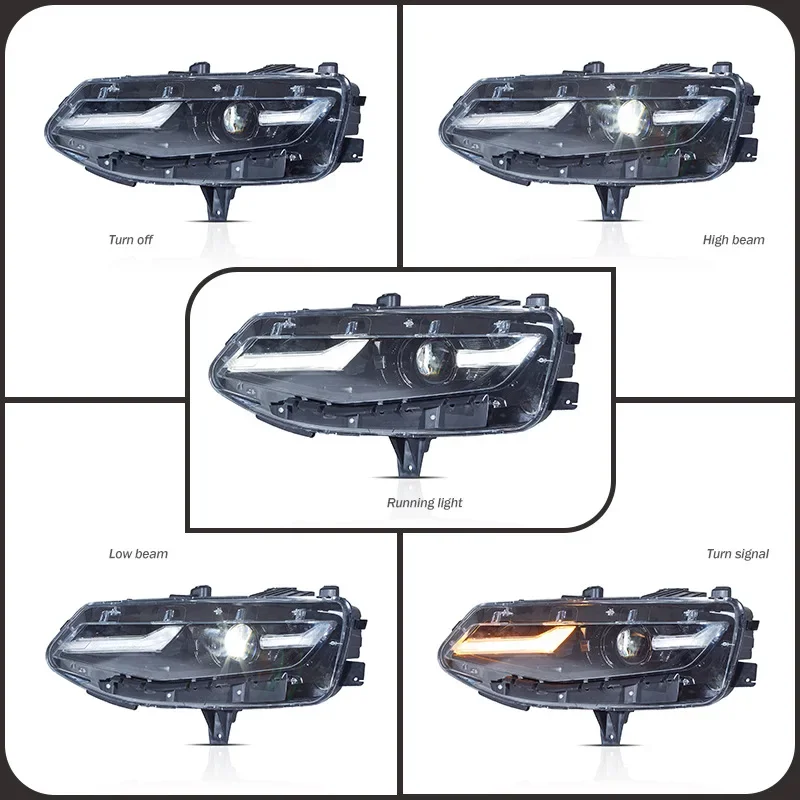 For Chevrolet Camaro 2020-Present LED Conversion Headlights, Plug and Play Total Light Assembly, Car Lamp