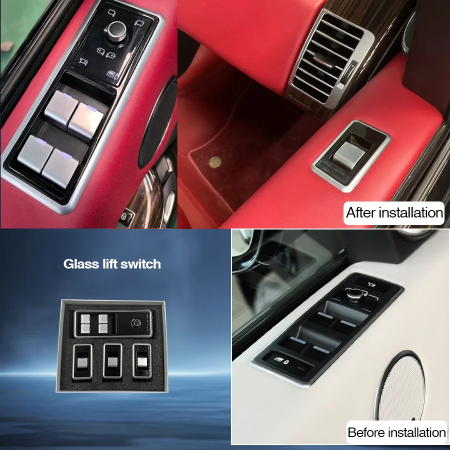 Window Lift Control Switch And Steering Wheel Buttons For Range Rover Vogue L405 、Sport L494 2013-2017 Plug And Play view 2