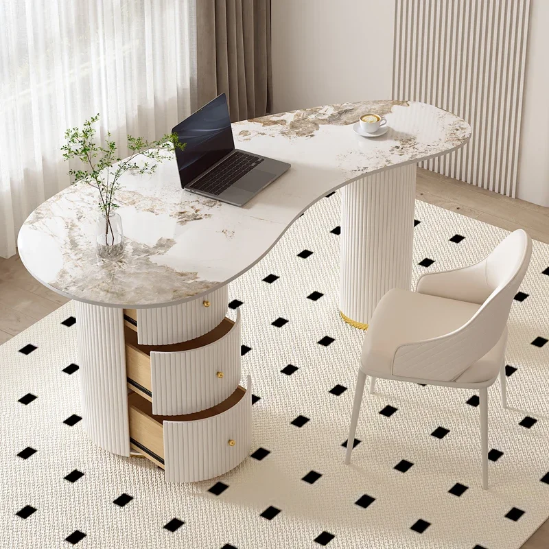 

Modern Writing Executive Desk Storage Gaming Stand Up Workflow Conference Tables Organization Desktop Table Ordinateur Desktops