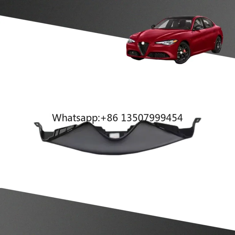 Hot Selling Custom 156121413 Front Bumper Spoiler Black Car Parts Car Front Spoiler for Alfa Romeo Giulia