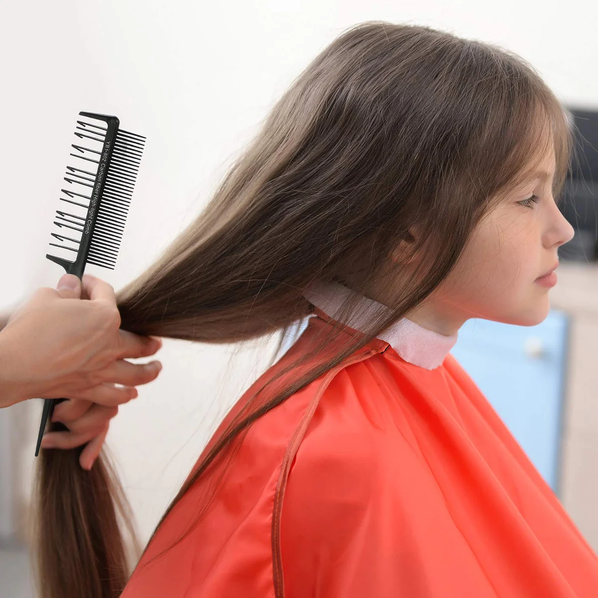 4pcs Hair Dyeing Combs Set Professional Styling Tools Heat Resistant Unbreakable Anti Static For Salon Use Hair