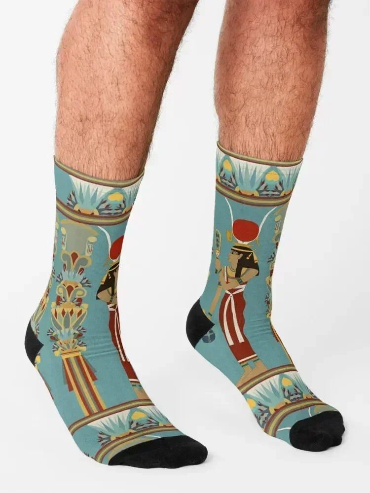 Hathor - Mistress of the Offering Socks cotton cute short basketball Socks Men's Women's