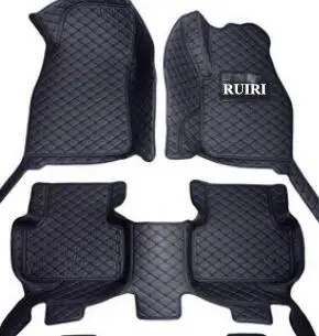 

Custom special car floor mats for Right hand drive Toyota Land Cruiser 300 2026-2022 5 seats waterproof carpets for LC300 2024