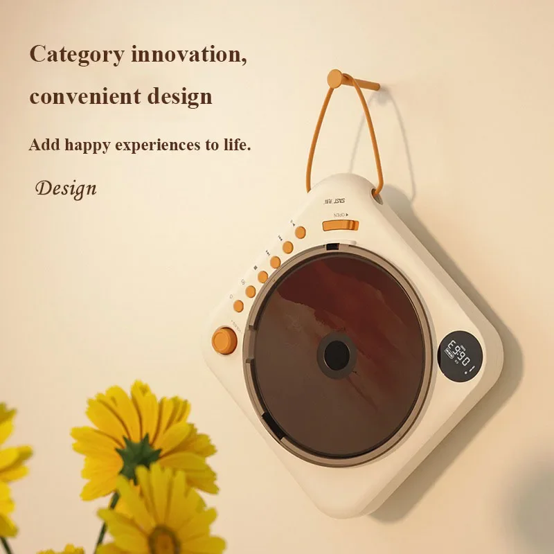 

Multifunctional Album Cd Player HiFi Sound Quality Bluetooth Wireless Portable Camping Retro Disc Music CD Machine Gifts