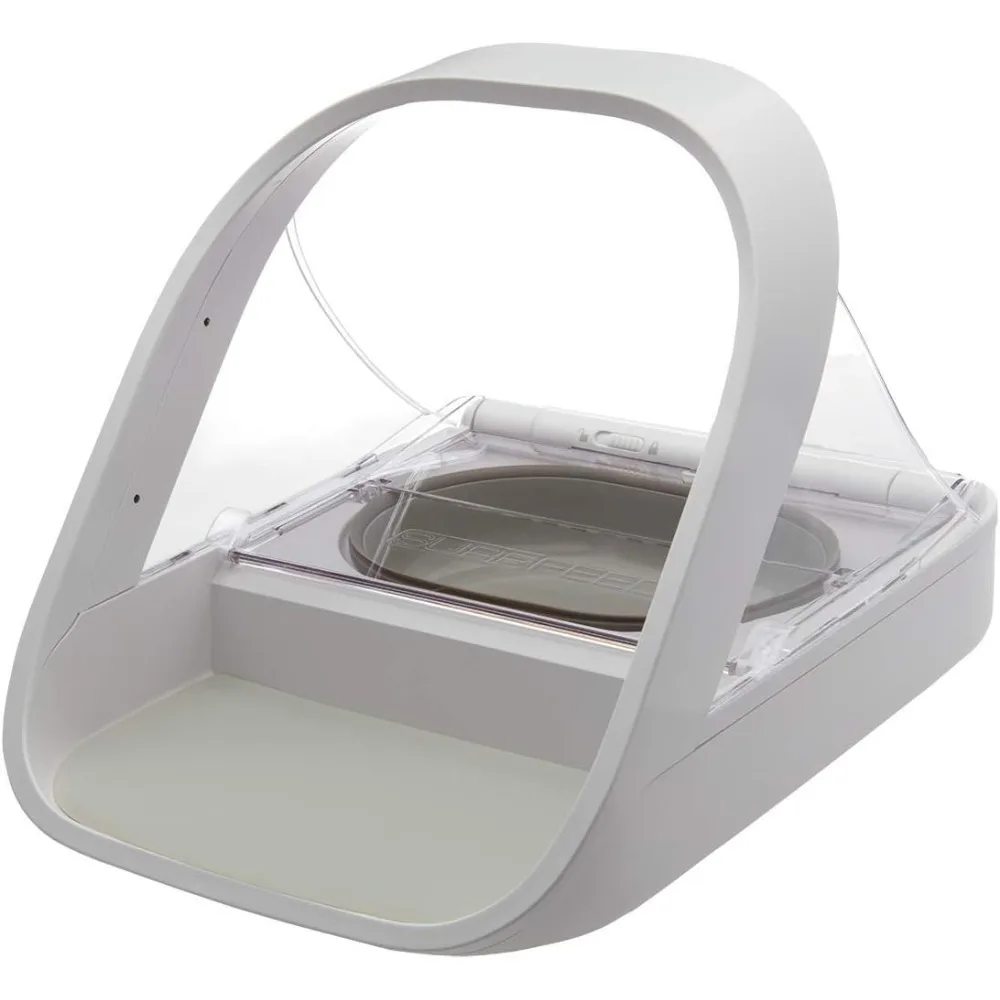 

Sure Petcare -SureFlap - Кормушка для домашних животных с микрочипом - Селективная автоматическая кормушка для домашних животных делает время еды, без стресса