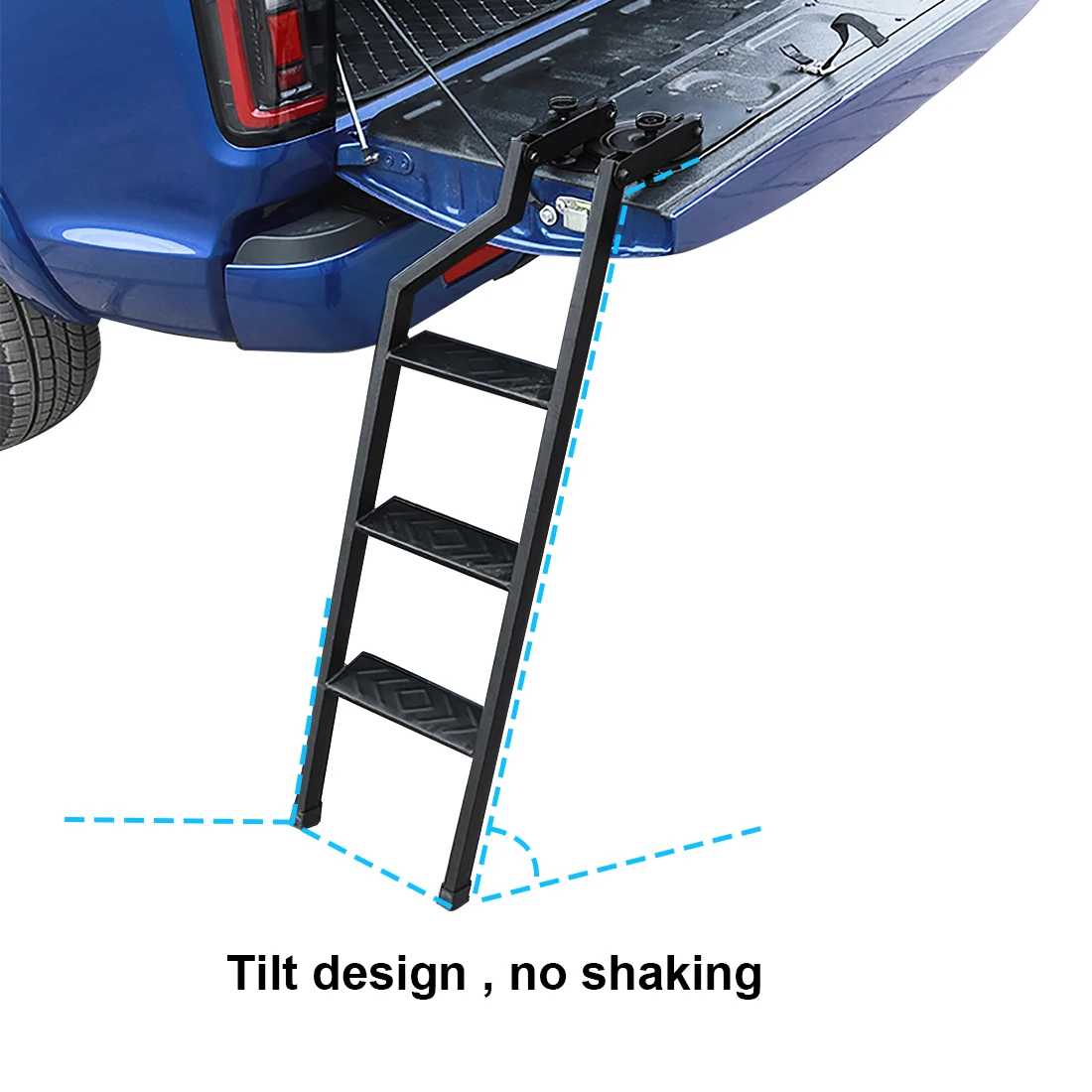 Universelle Heckklappen leiter für Pickup Auto Heckklappen leiter Heckklappen leiter Hilfs leiter 100cm – Detail 8