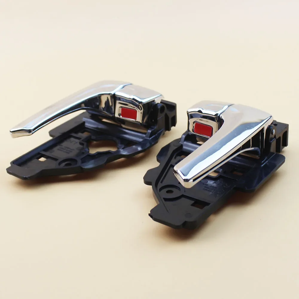 1PCS Left or Right INTERIOR Inner DOOR HANDLE FOR HYUNDAI IX35 TUCSON 82610-2S010 82620-2S010 Front=Rear