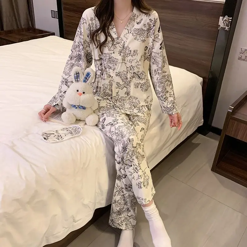 ملابس نوم للنساء طقم بيجامات طقم بيجامة نسائية بيجامات نسائية مثيرة ملابس منزلية طقم بيجامة نسائية بدلة نسائية