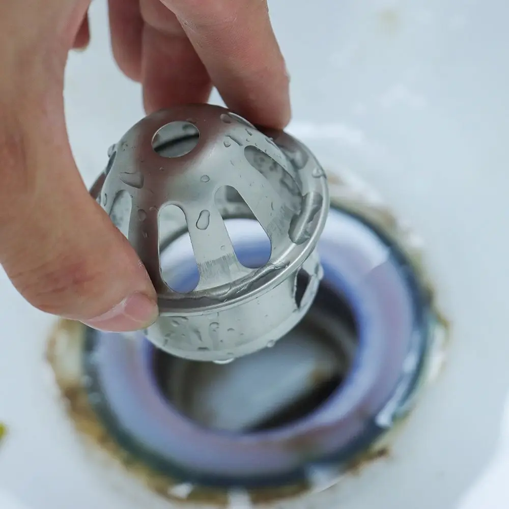 

Durable Stainless Steel Round Rain Pipe Cap Roof Floor Drain Balcony Drainage Cover Drainage Plumbing Fitting