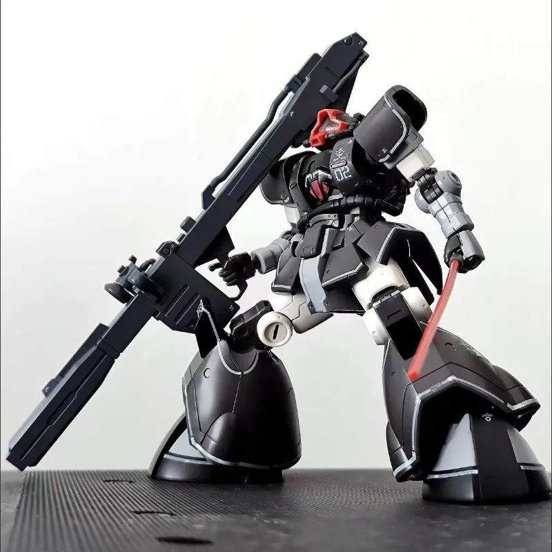 Dom YMS-08B HG 1/144 Kit de Modelo de Ensamblaje, Figura de Acción Articulada con Piezas Reemplazables, Robot DIY, Modelo Mecha, Juguete Coleccionable, Regalo