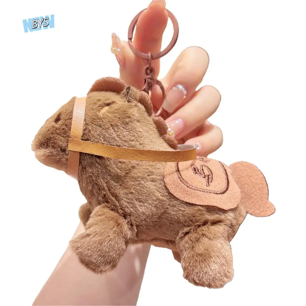 

Unique Year of Horse Plush Horse Doll Pendant Kawaii Simulation Stuffed Animal Horse Lifelike Antique Horse Ornament Key Holder