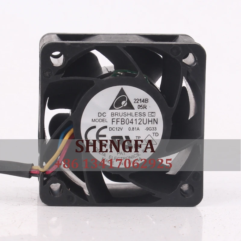 Delta FFB0412UHN Case Cooling Fan DC12V 0.81A 40X40X28MM 4CM 4028 PWM Four Wire High Air Volume Control Speed