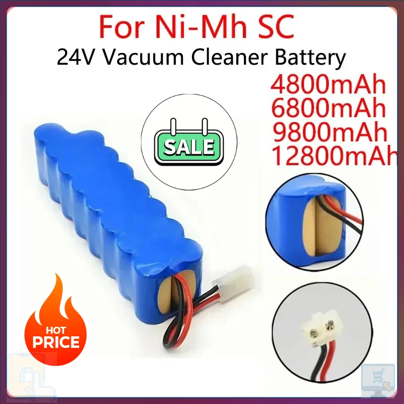 🔋For Besen Air Force Supreme RH8770 RH8771WS RH87501 RH8779 RH877901, battery pack vacuum cleaner CD 24V Ni MH 4800-12800mAh.**