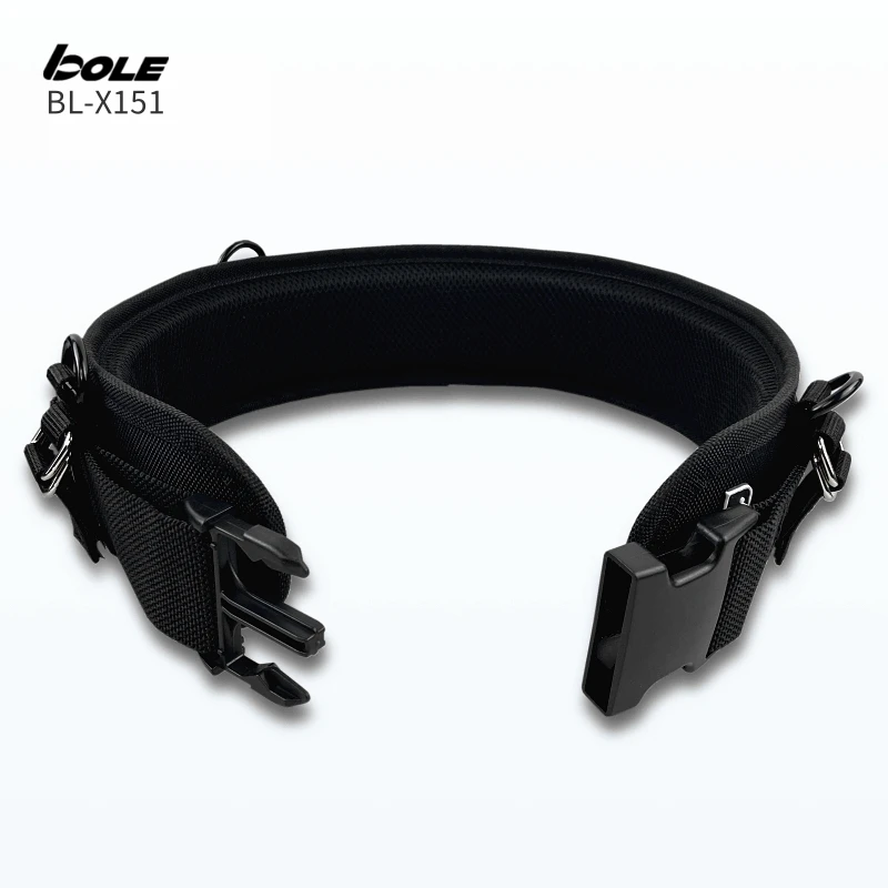 Men Tool Belt Multi-Functional Can Hung Toolkit Belts Breathable Lumbar Pad Reduce Weight-Bearing Tooling Tooling Strap Kit Belt