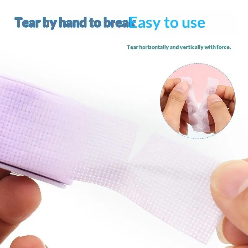 1 Roll Grafted Lash Under Eye Pad Patch Non-woven Breathable  Silicone Gel Tape Eyelash Extension Supplier Makeup Tools