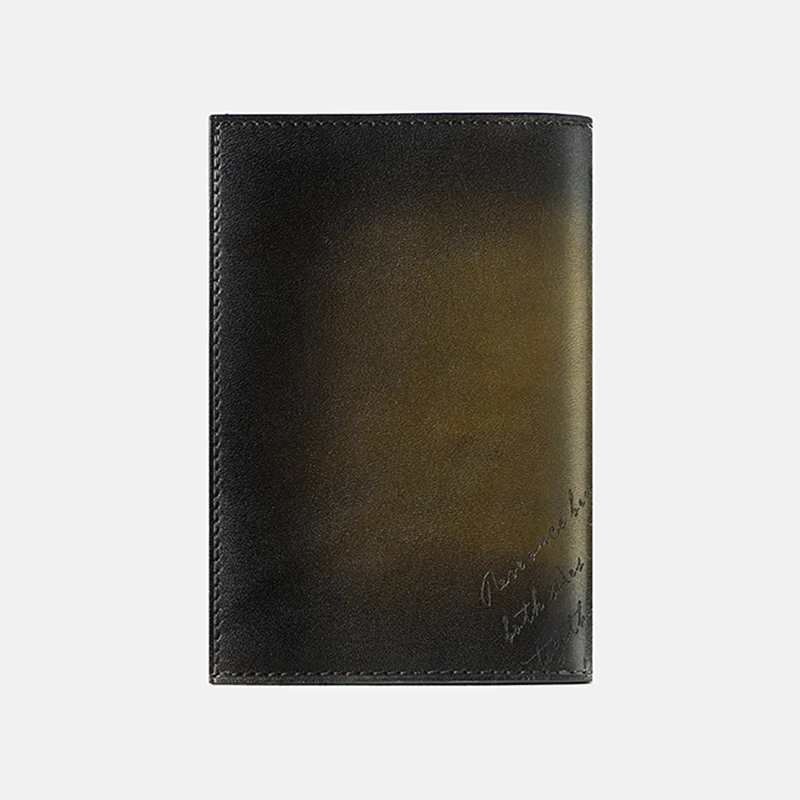 DIMY 2026 leather RFID ultra-thin passport bag multifunctional wallet flight clip  passport wallet storage bag