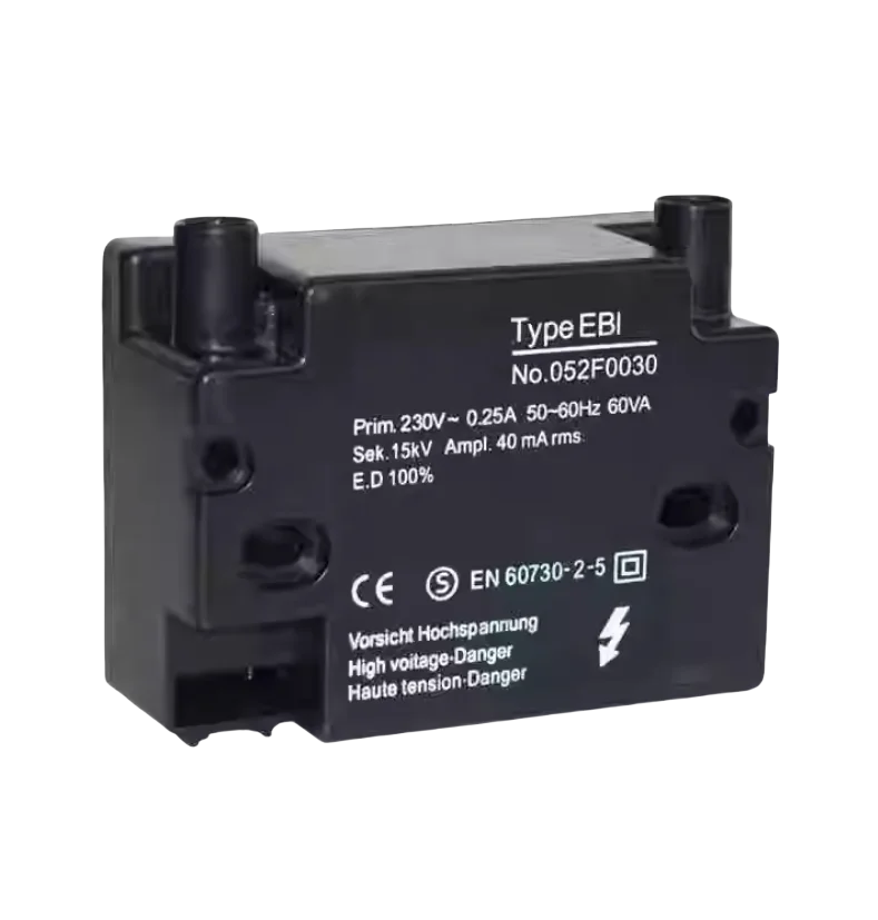 Ignition Transformer ,1 Pole for Gas ，2 Pole for Oil Burner ,Type EBI NO.052F0030 052F0040