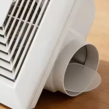 Ceiling Mounted for exhaust Fan Providing 110 CFM Airflow for Enhanced Ventilation in Bathrooms Cloakrooms and Utility Areas