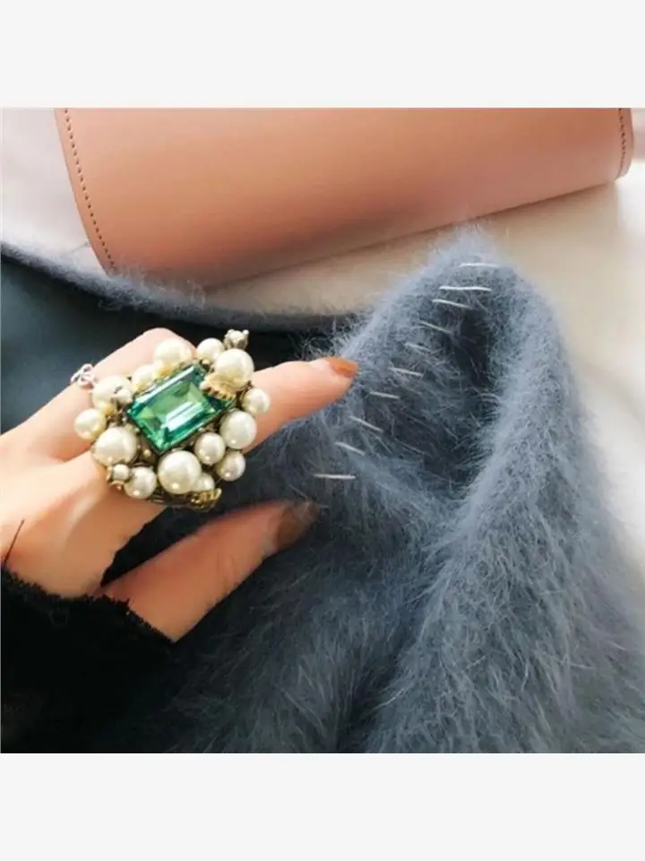 

Кольцо в стиле ретро с крупным камнем, модное барочное кольцо на указательный палец, трендовое массивное кольцо с возможностью индивидуальной гравировки для повседневного использования