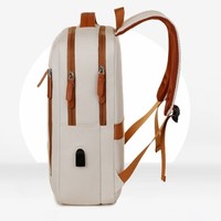 15.6inch Laptop Backpack 35L Large Capacity Oxford Travel Luggage Bagpack with USB Charging Port Waterproof Travel Laptop Bag