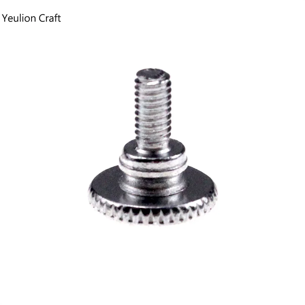 YeulionCraft 10pcs Home Sewing Machine Metal Feet Thumb Screw For Lockstitch Presser Foot For Tailor Sewing Tool Accessories