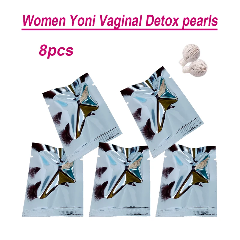 8pcs/lot Yoni Women\'s Vaginal Care Pearl Products Women\'s Vaginal Care Health Medical and Yoni Women\'s Detoxification pearls