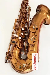 Classic coffee gold Mark VI one-to-one original structure B-key professional tenor saxophone nostalgic professional-grade sound