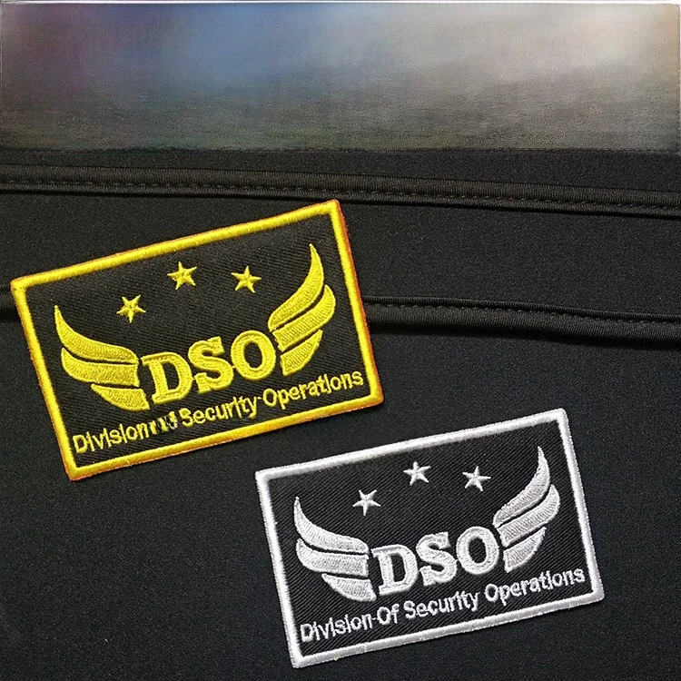 Patch Bordado Magic Stick Chapter Biohazard 7 Lyon DSO Safety Elite Organization para Manga, Unissex, Fabricado na China, Out...